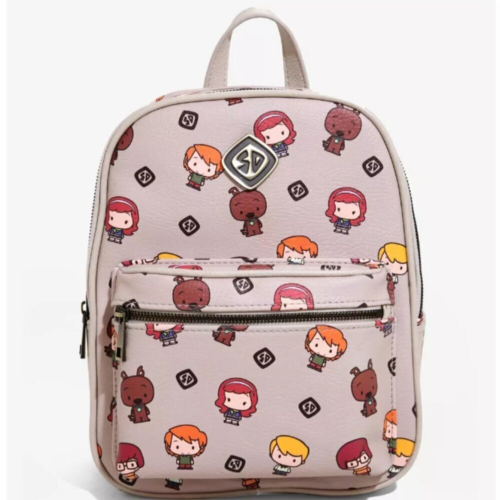 Scooby-Doo Chibi Funko All Over Print Mini Backpack BioWorld Velma Shaggy